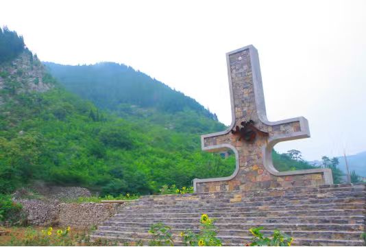 洪山镇土峪村生态宜居美丽乡村建设体验点