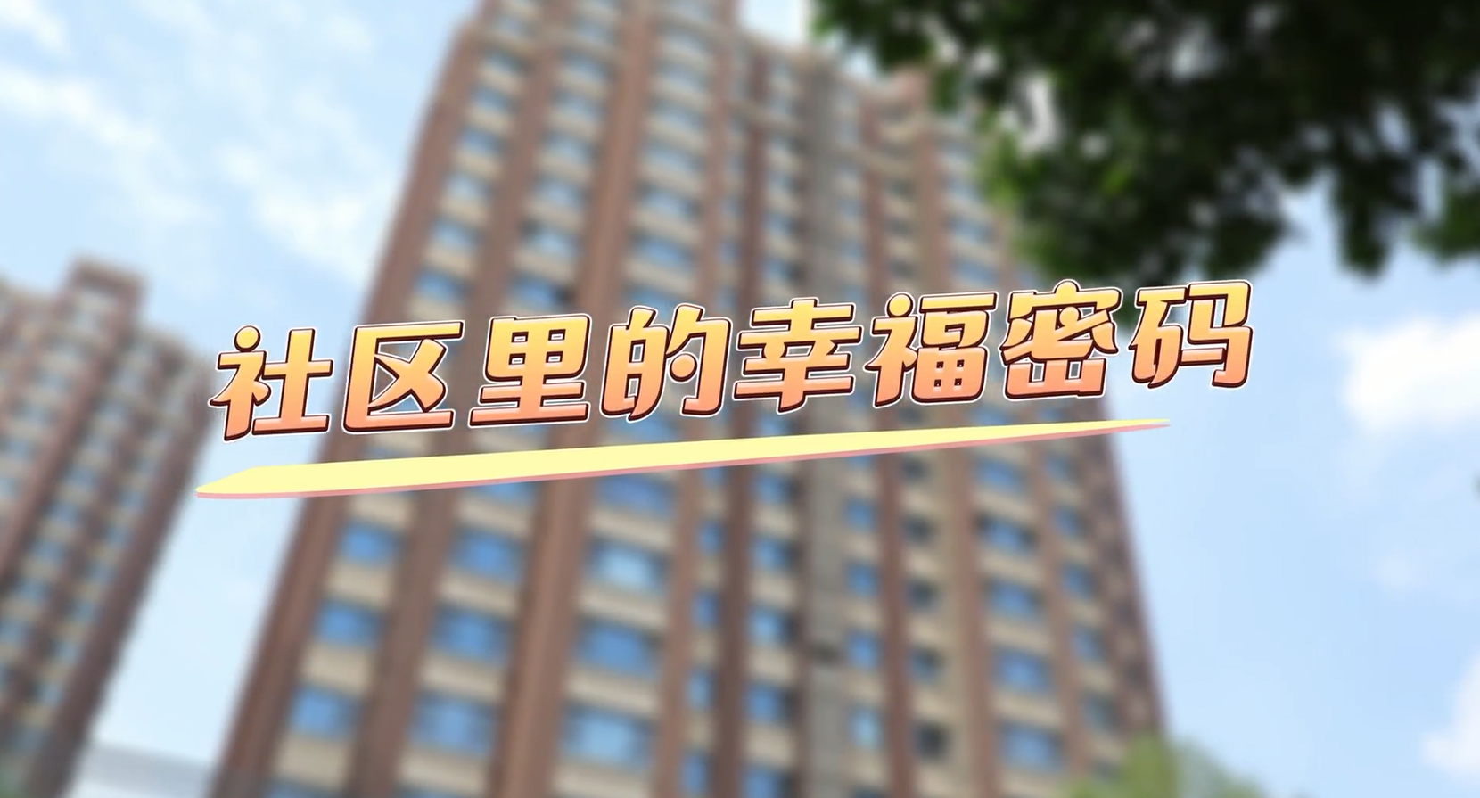 党建瞭望 社区里的幸福密码